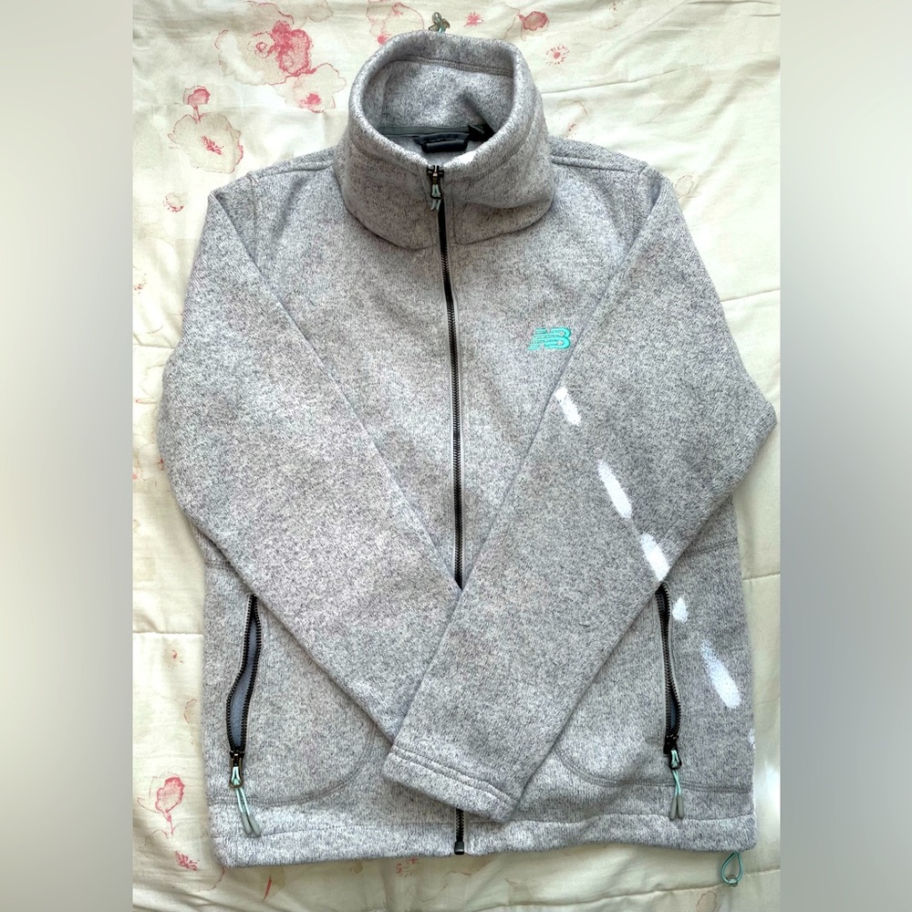 New Balance Impact Run Gray Long Sleeve Jacket